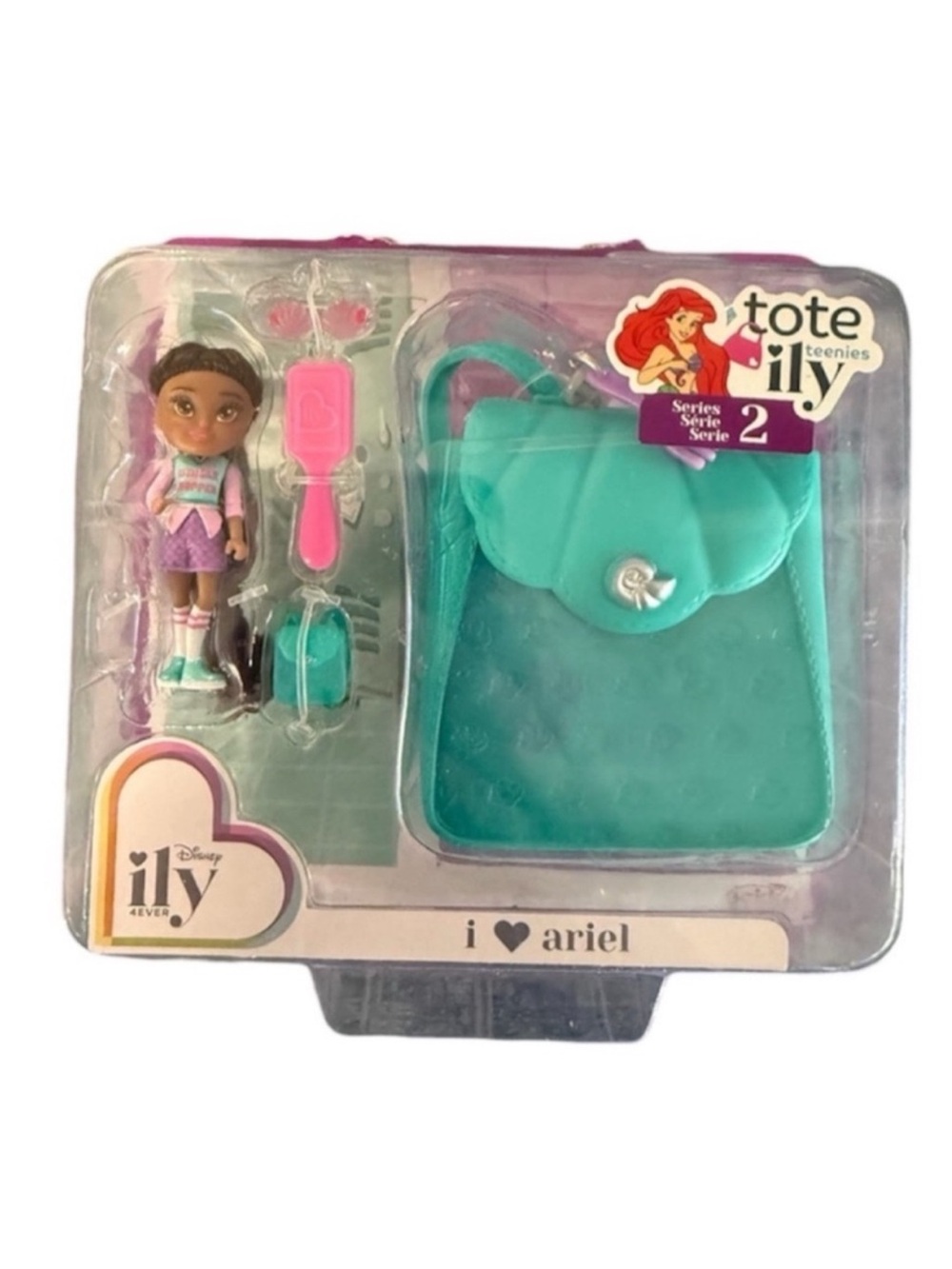Disney I Love Ariel Ily Teenies Series 2 Mini Doll